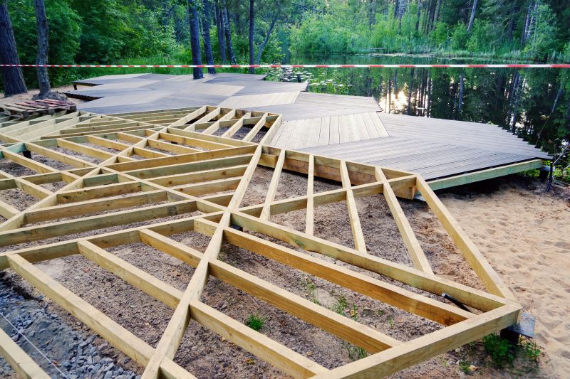 Floating Deck Installation in Fairfield County, CT