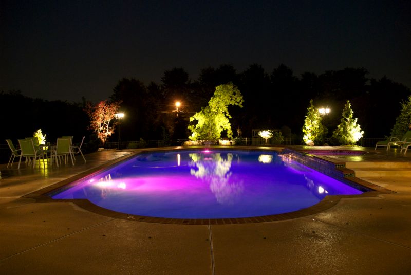 Pool Lighting Installation