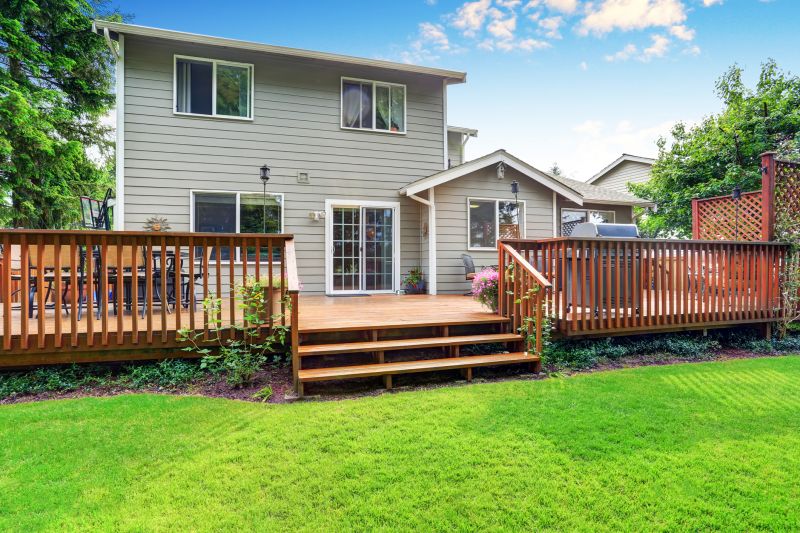 Redwood Deck Installation in Worcester, MA